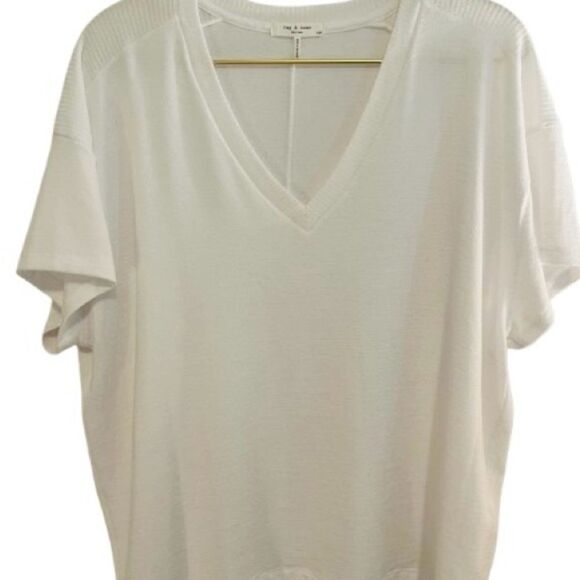 Rag & Bone Phoenix Vee Bouse - Picture 2 of 7